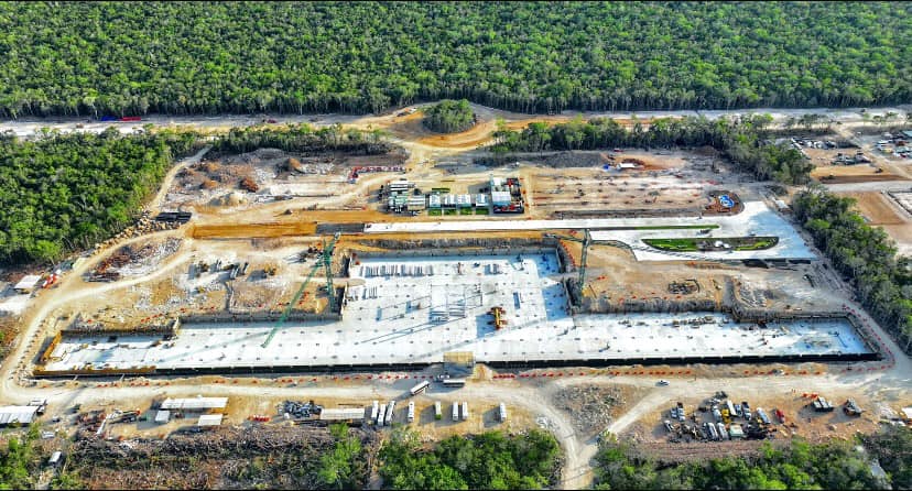 The New Airport in Tulum